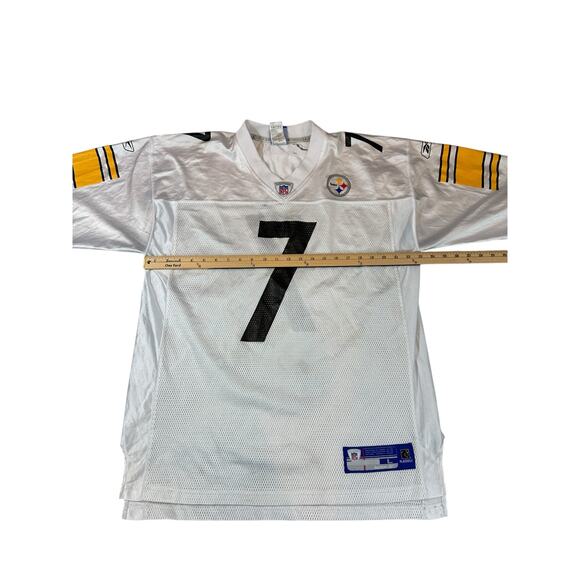 Pittsburgh Steelers Ben Roethlisberger # 7 Men’s NFL Jersey, Large - Picture 6 of 6